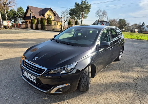 Peugeot 308 cena 34999 przebieg: 192000, rok produkcji 2015 z Łochów małe 172